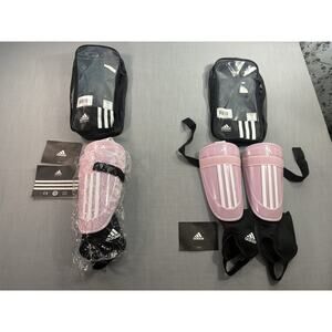 Adidas Adi Club Soccer Shin Guards Girls L 1 New 1 Used Pinks